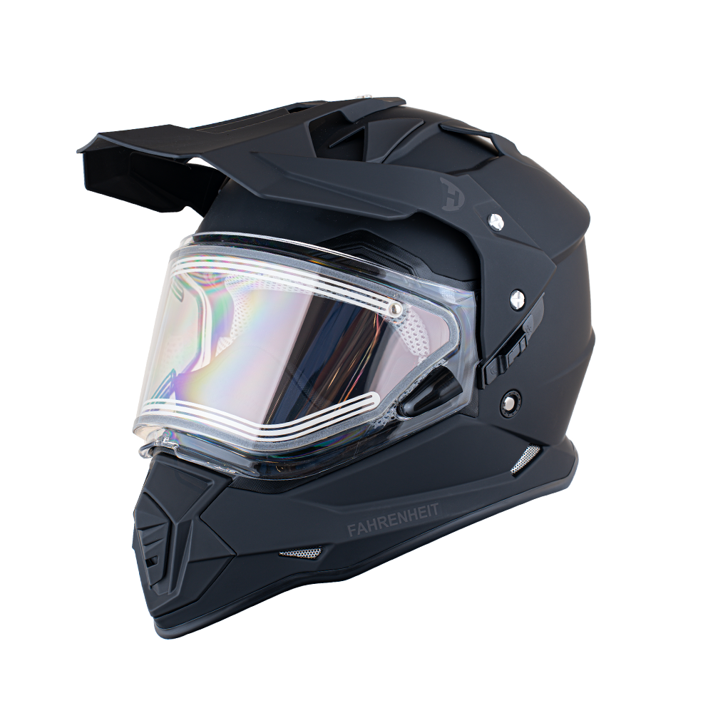 D.O.T. Daytona Fahrenheit- Dull Black Daytona Helmets