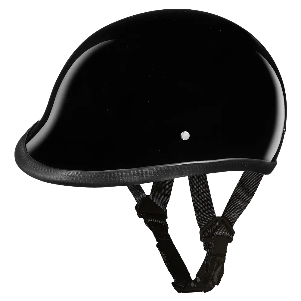 D.O.T. Hawk- Hi-Gloss Black Daytona Helmets