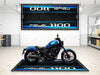 Designed Pit Mat for 2024 Honda Rebel 1100 Motorcycle - MM7438 MPM Motorcycle Mat