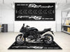 Designed Pit Mat for BMW R1250 RS Motorcycle - MM7160 MPM Motorcycle Mat
