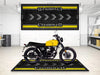 Designed Pit Mat for Brixton Cromwell Motorcycle - MM7460 MPM Motorcycle Mat