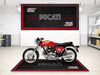 Designed Pit Mat for Ducati 750 GT 1973 Motorcycle - MM7203 MPM Motorcycle Mat