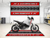 Designed Pit Mat for Ducati DesertX Motorcycle - MM7168 MPM Motorcycle Mat