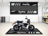 Designed Pit Mat for Honda Monkey Motorcycle - MM7458 MPM Motorcycle Mat