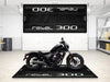 Designed Pit Mat for Honda Rebel 300 Motorcycle - MM7440 MPM Motorcycle Mat