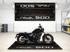 Designed Pit Mat for Honda Rebel 500 Motorcycle - MM7439 MPM Motorcycle Mat