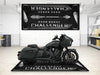 Designed Pit Mat for Indian Challenger Dark Horse Motorcycle - MM7332 MPM Motorcycle Mat