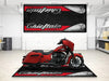 Designed Pit Mat for Indian Chieftain Dark Horse Motorcycle - MM7328 MPM Motorcycle Mat