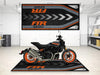 Designed Pit Mat for Indian FTR 1200 Motorcycle - MM7315 MPM Motorcycle Mat