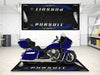 Designed Pit Mat for Indian Pursuit Limited Motorcycle - MM7338 MPM Motorcycle Mat
