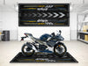 Designed Pit Mat for Kawasaki Ninja 400 Motorcycle - MM7386 MPM Motorcycle Mat