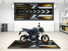 Designed Pit Mat for Kawasaki Z125 Motorcycle - MM7408 MPM Motorcycle Mat
