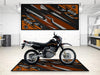 Designed Pit Mat for Suzuki DR650S Motorcycle - MM7381 MPM Motorcycle Mat