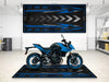 Designed Pit Mat for Suzuki GSX-8S Motorcycle - MM7362 MPM Motorcycle Mat