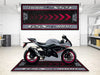 Designed Pit Mat for Suzuki GSX-R1000 Motorcycle - MM7355 MPM Motorcycle Mat