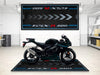 Designed Pit Mat for Suzuki GSX-R600 Motorcycle - MM7358 MPM Motorcycle Mat