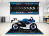 Designed Pit Mat for Suzuki GSX-R600 Motorcycle - MM7358 MPM Motorcycle Mat