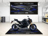 Designed Pit Mat for Suzuki GSX-S750Z Motorcycle - MM7365 MPM Motorcycle Mat