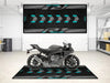Designed Pit Mat for Yamaha R1 Motorcycle - MM7111 MPM Motorcycle Mat