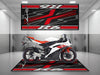 Designed Pit Mat for Yamaha R6 Motorcycle - MM7255 MPM Motorcycle Mat