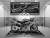 Designed Pit Mat for Yamaha R6 Motorcycle - MM7255 MPM Motorcycle Mat
