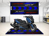 Designed Pit Mat for Yamaha Xmax Motorcycle - MM7124 MPM Motorcycle Mat