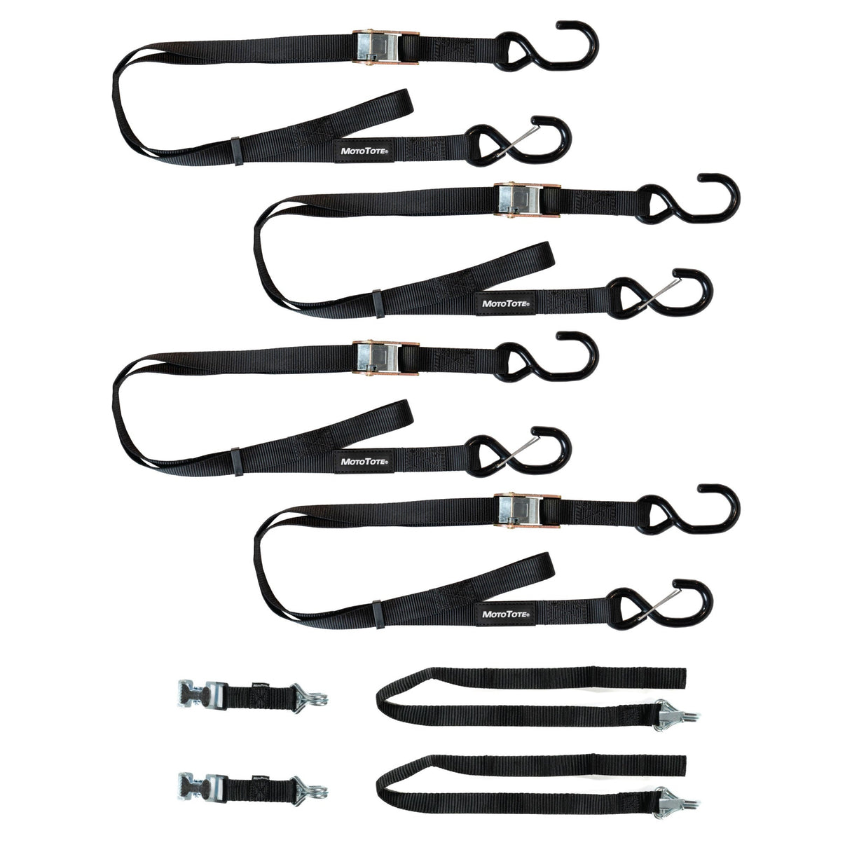 MotoTote Dual E-Bike Tie Down Bundle MotoTote