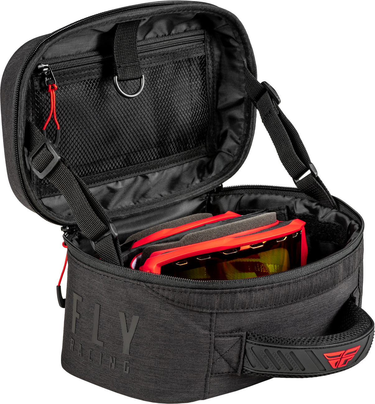 Dual Goggle Case Black FLY RACING
