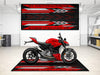 Designed Pit Mat for Ducati Streetfighter V2 Motorcycle - MM7258 MPM Motorcycle Mat