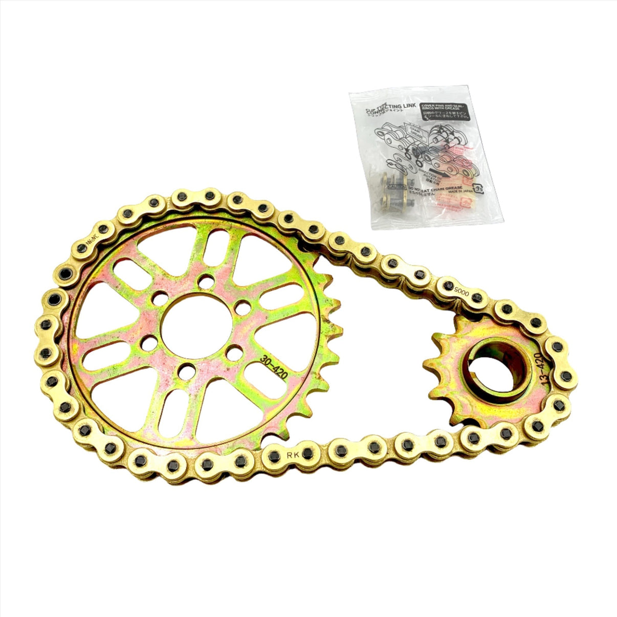 E RIDE PRO DirtyBike RK 420 Primary Belt to Chain Conversion eDirtyBike