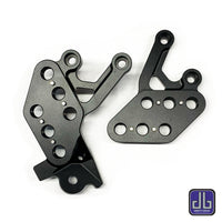 DirtyBike CNC Aluminum Foot Peg Brackets for Surron LBX eDirtyBike