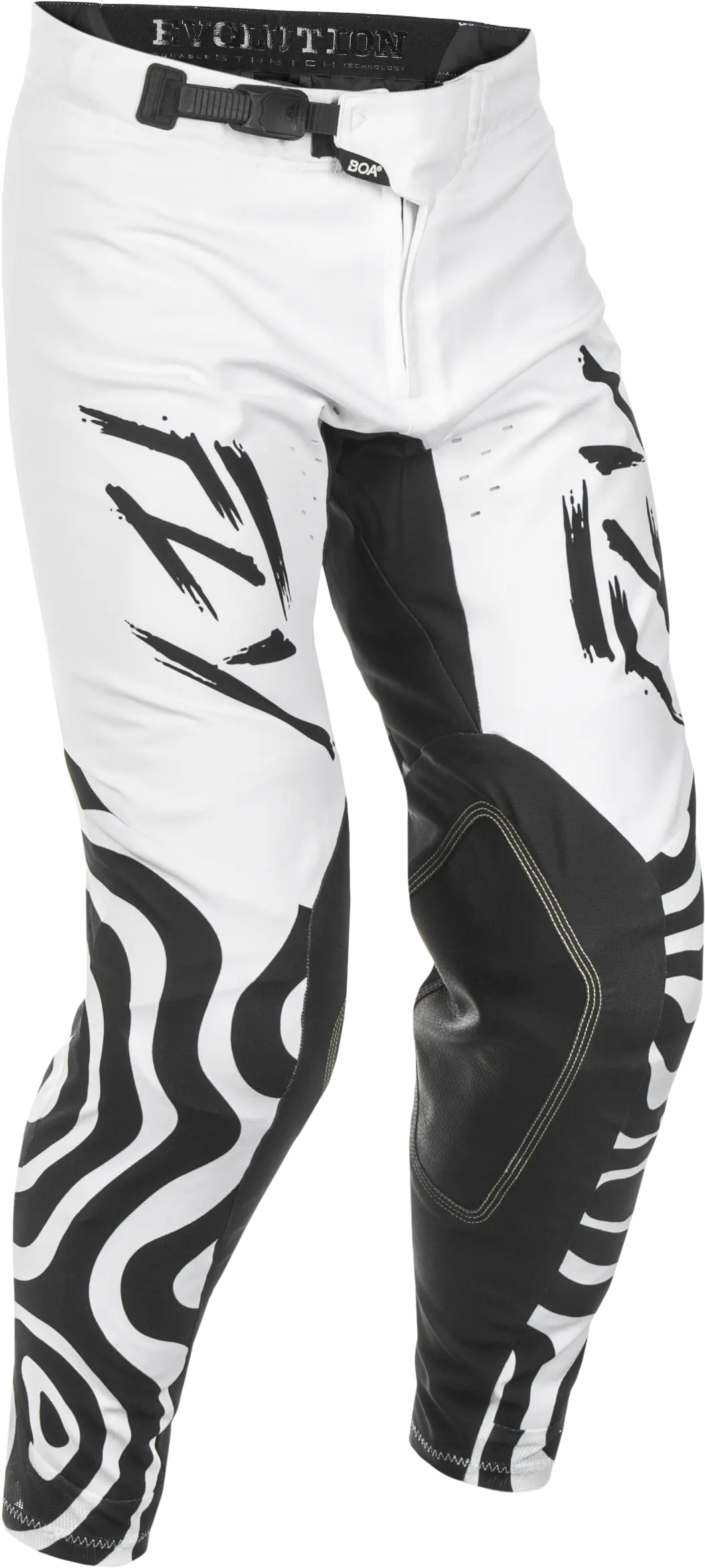FLY RACING Evolution DST Abyss White/Black Pants FLY RACING