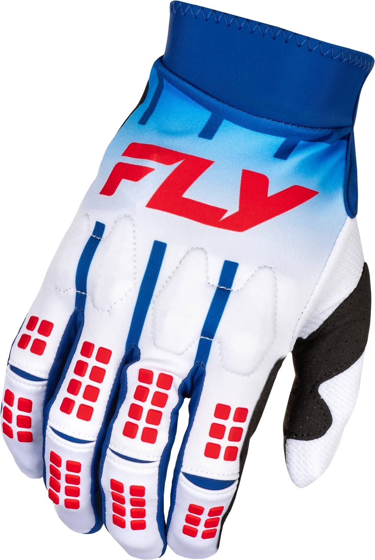 FLY RACING Evolution DST Red/White/Blue Gloves FLY RACING