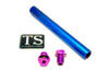 FastAce Fork Custom Titanium Axle and Two Axle Bolts (3 Pieces) Titanium Surron