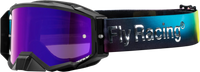 Fly Racing Zone Elite Legacy Goggle Fuschia/Elec Blu/Hi Vis W Lens FLY RACING