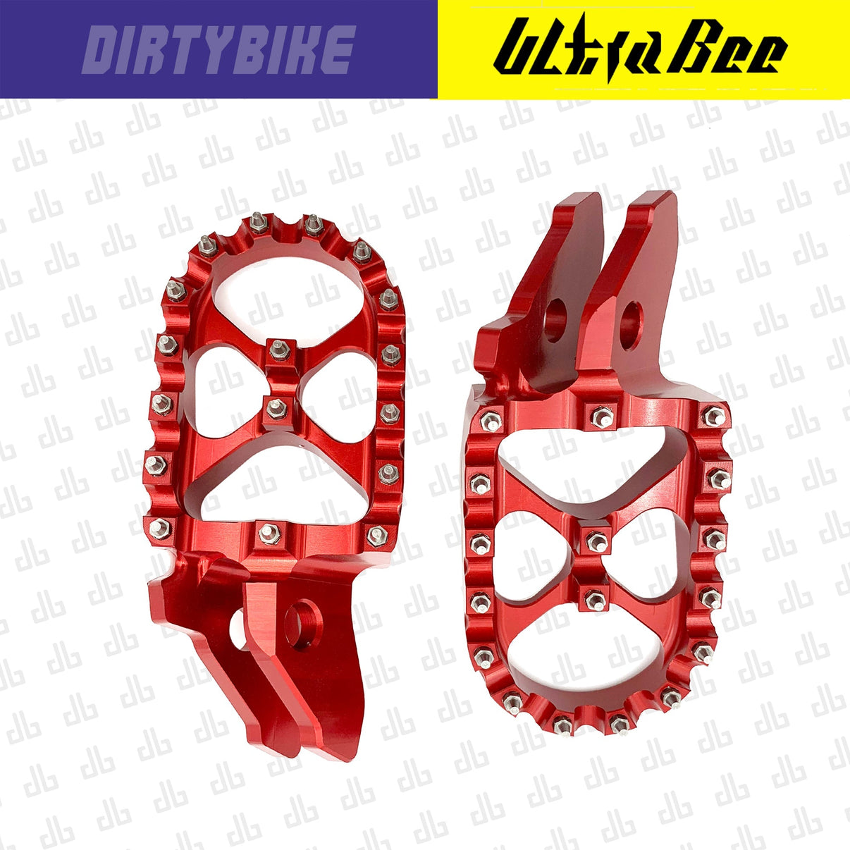 Foot Pegs Aluminum CNC Heavy Duty | Sur-Ron Ultra Bee eDirtyBike
