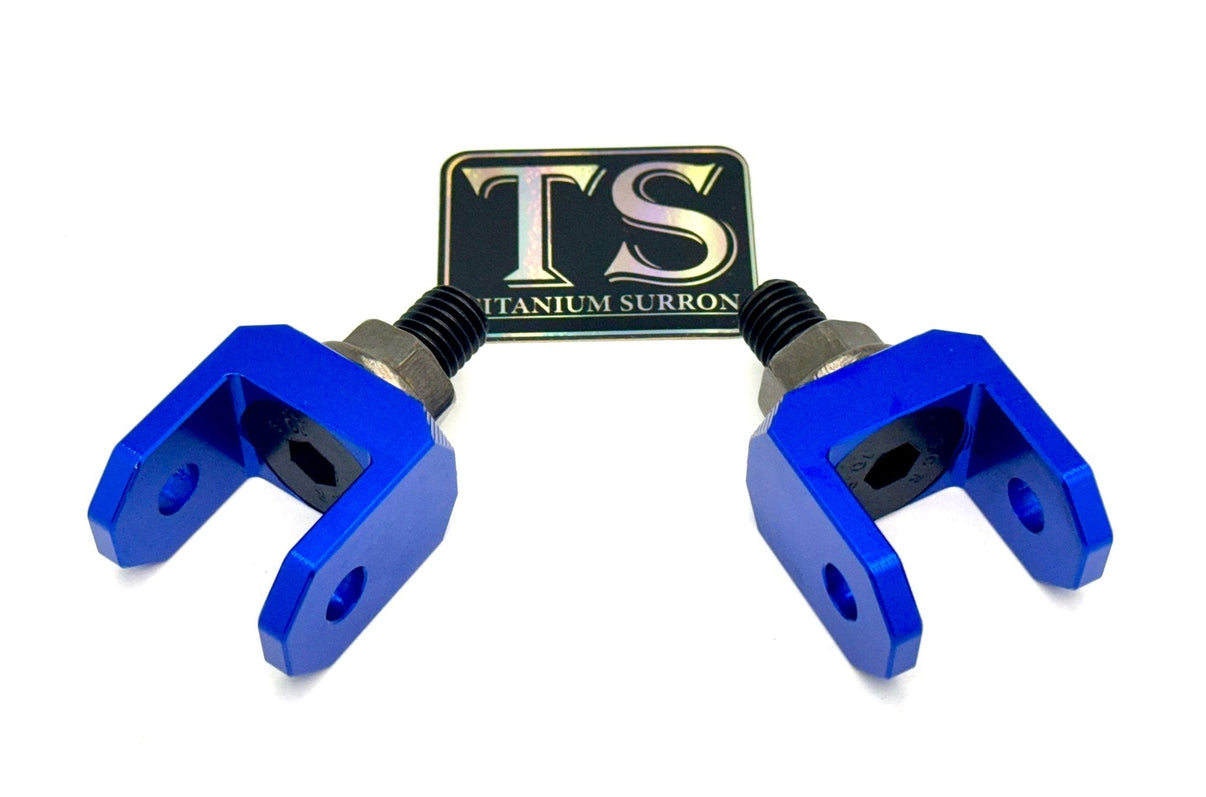 Footpeg Bracket Connectors in Solid Color for E-moto Titanium Surron