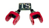 Footpeg Bracket Connectors in Solid Color for E-moto Titanium Surron