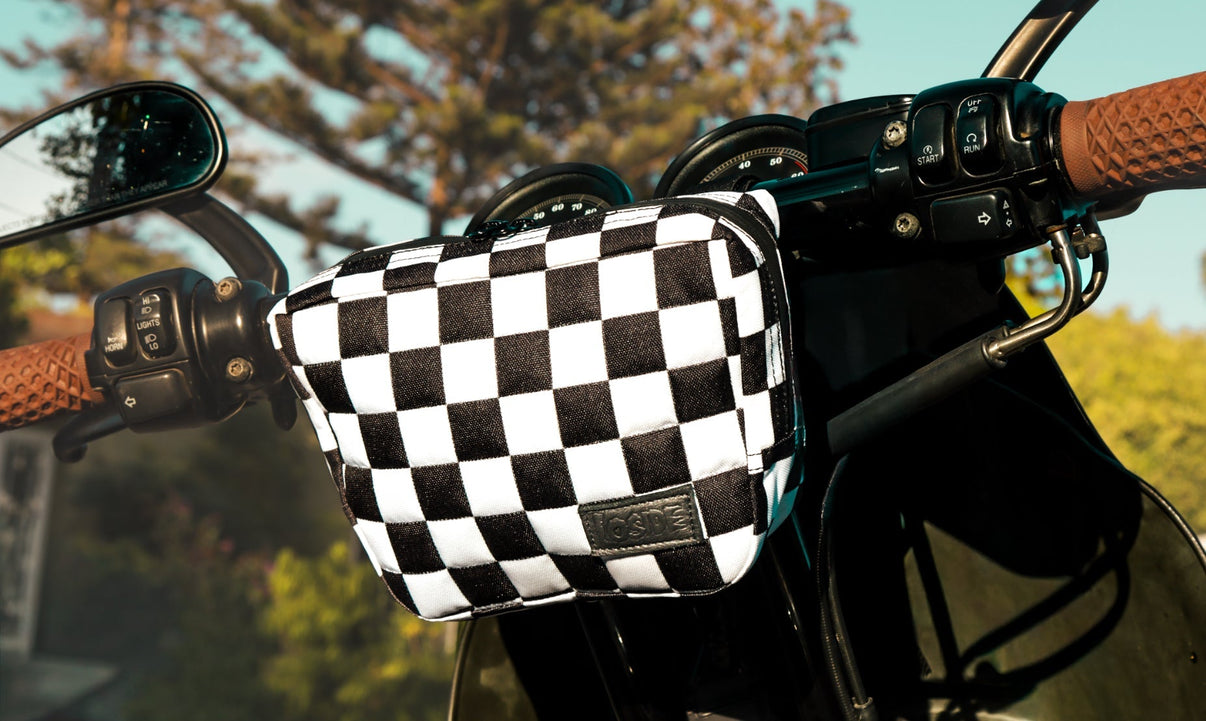 Bar Bag Canvas Checker LoSide