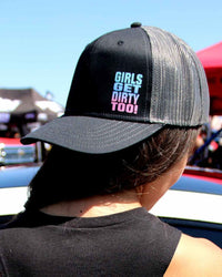GGDT Trucker Hat - Black OFF-ROAD VIXENS CLOTHING CO.