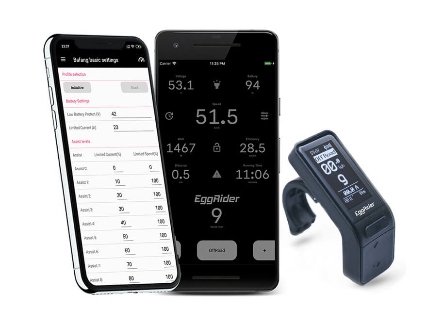 GLE EggRider V2 Display for Surron | Talaria Green Line Engineering Inc.