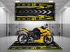 Motorcycle Mat for Suzuki GSX-8R Motorcycle - MM4139 MPM Motorcycle Mat
