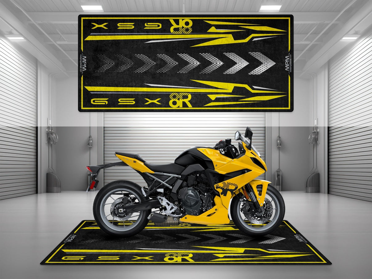 Motorcycle Mat for Suzuki GSX-8R Motorcycle - MM4139 MPM Motorcycle Mat