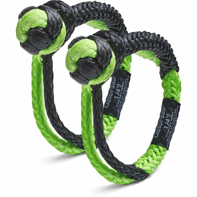 Gator Jaw (Mini Pair) Shackle 1/4" BUBBA ROPES