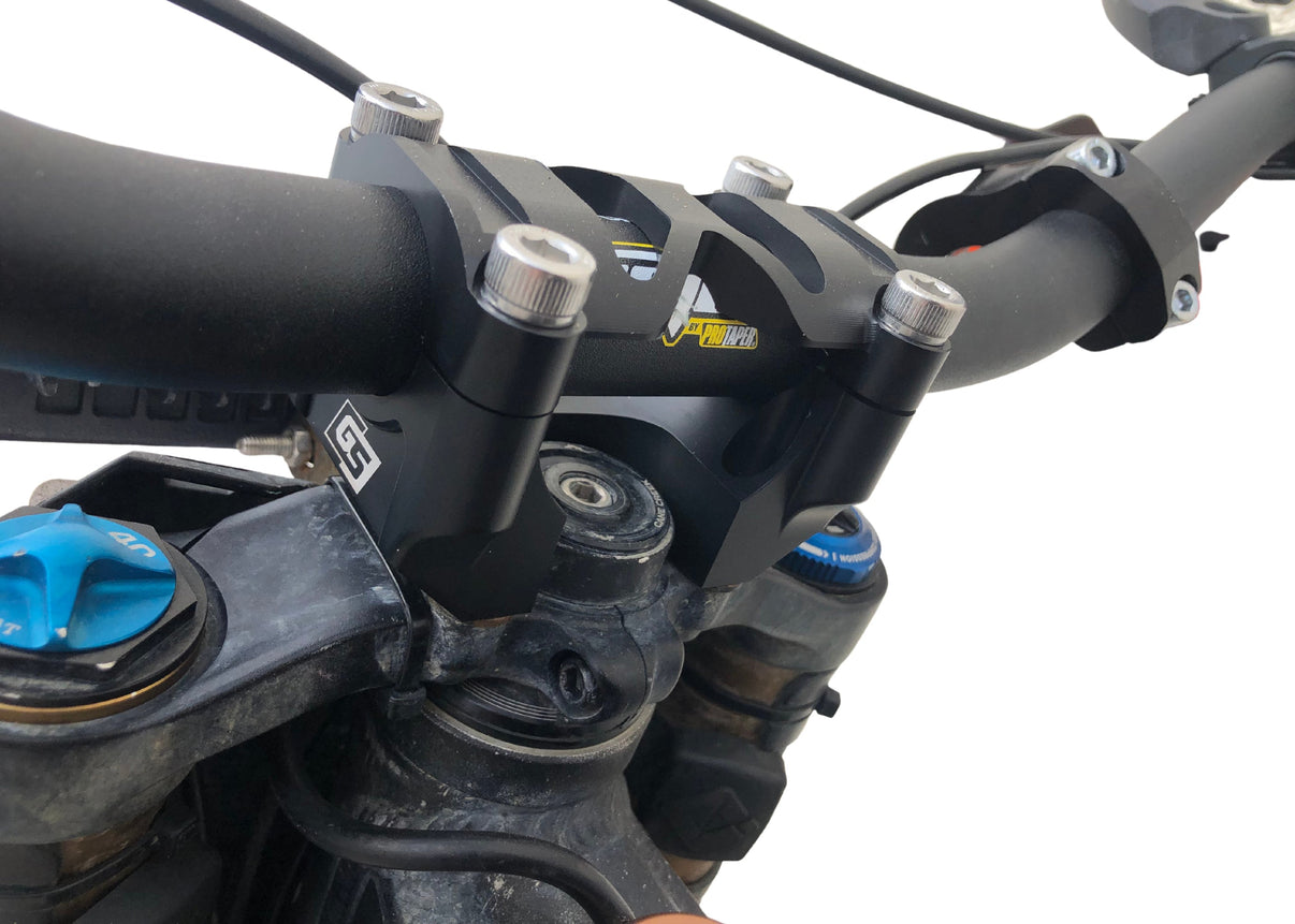 Heavy Hitter MX Direct Mount Riser Fat Bar 1 1/8" Clamp GritShift
