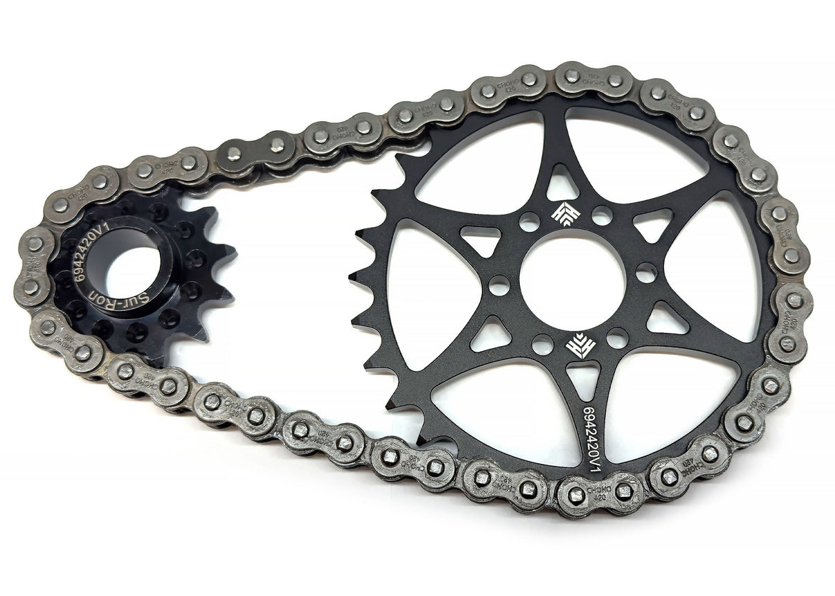 Heavy Hitter 420 Primary O-Ring Chain Drive Conversion Kit GritShift