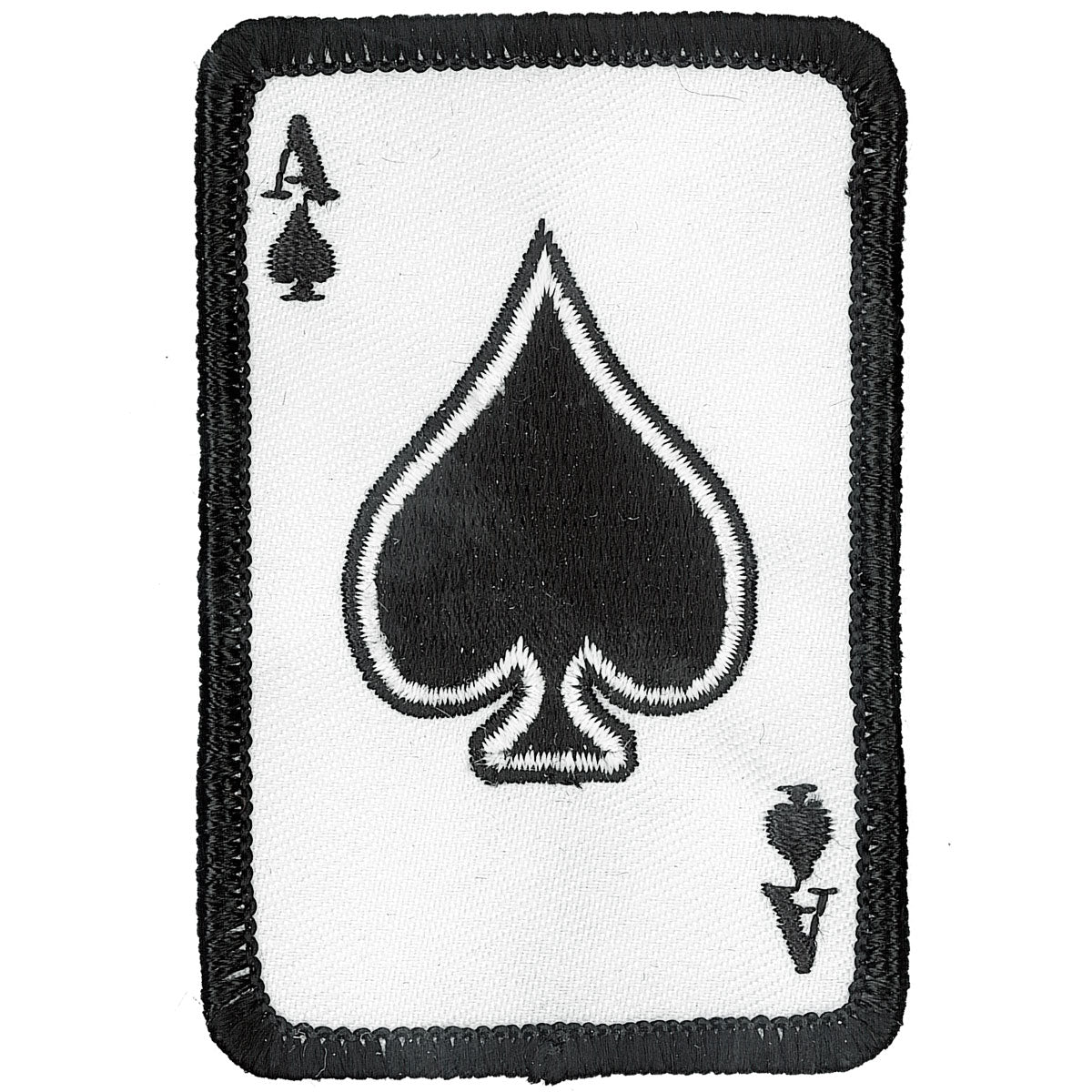 Hot Leathers Ace of Spades 2" x 3" Patch Hot Leathers
