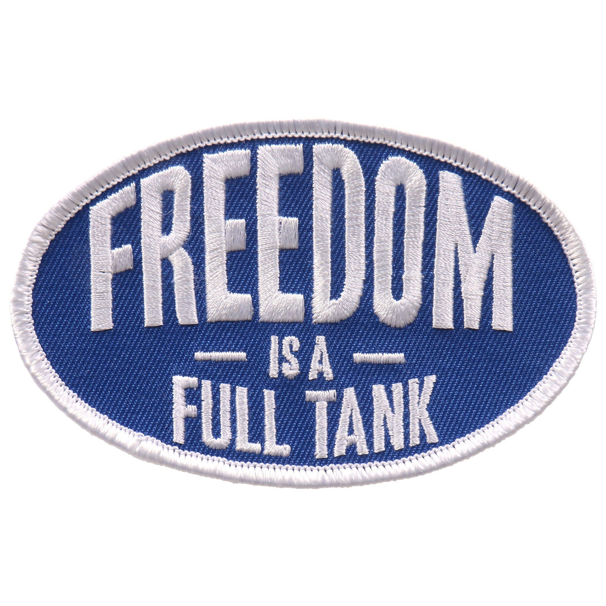 Hot Leathers Freedom is a Full Tank 4"x3" Patch Hot Leathers