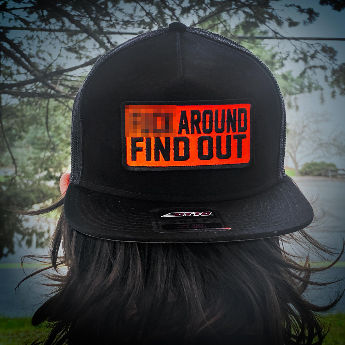 Hot Leathers GSH2010 Fuck Around Find Out Snapback Hat Hot Leathers
