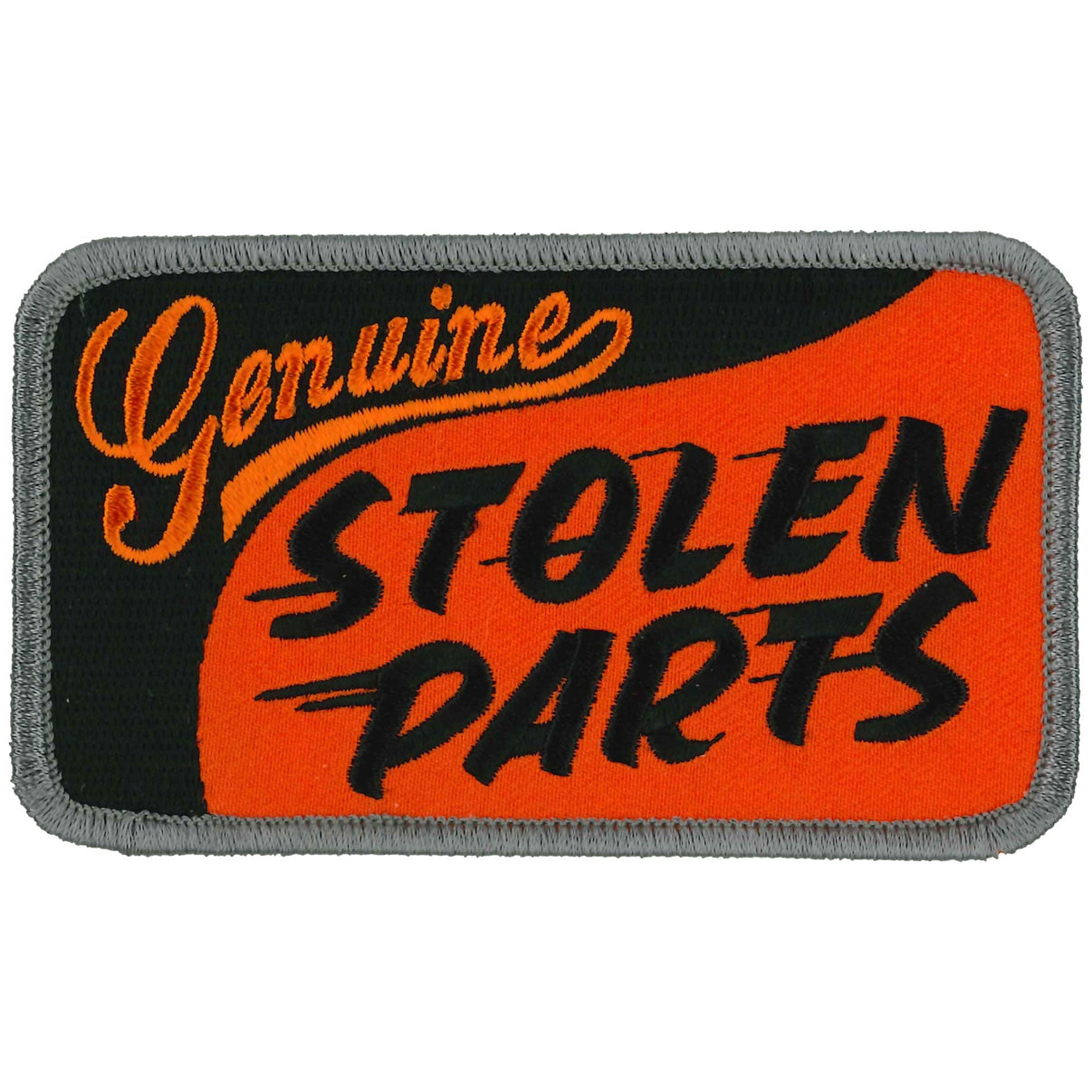 Hot Leathers Genuine Stolen Parts 4" X 3" Patch Hot Leathers